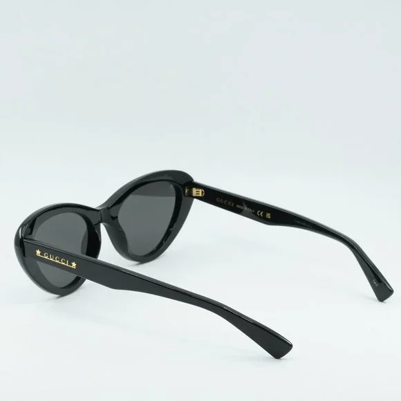 NEW GUCCI Symbols 54MM Cat-Eye Acetate Sunglasses GG1170S 001 display picture 1